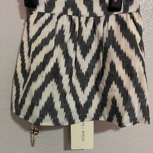 Zigzag Patterned Skirt for Kids